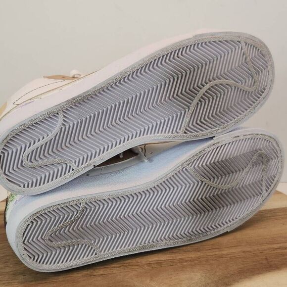 Nike Blazer '77 High-Top Sneaker Custom Painted - Women's Size 7 - Picture 13 of 13